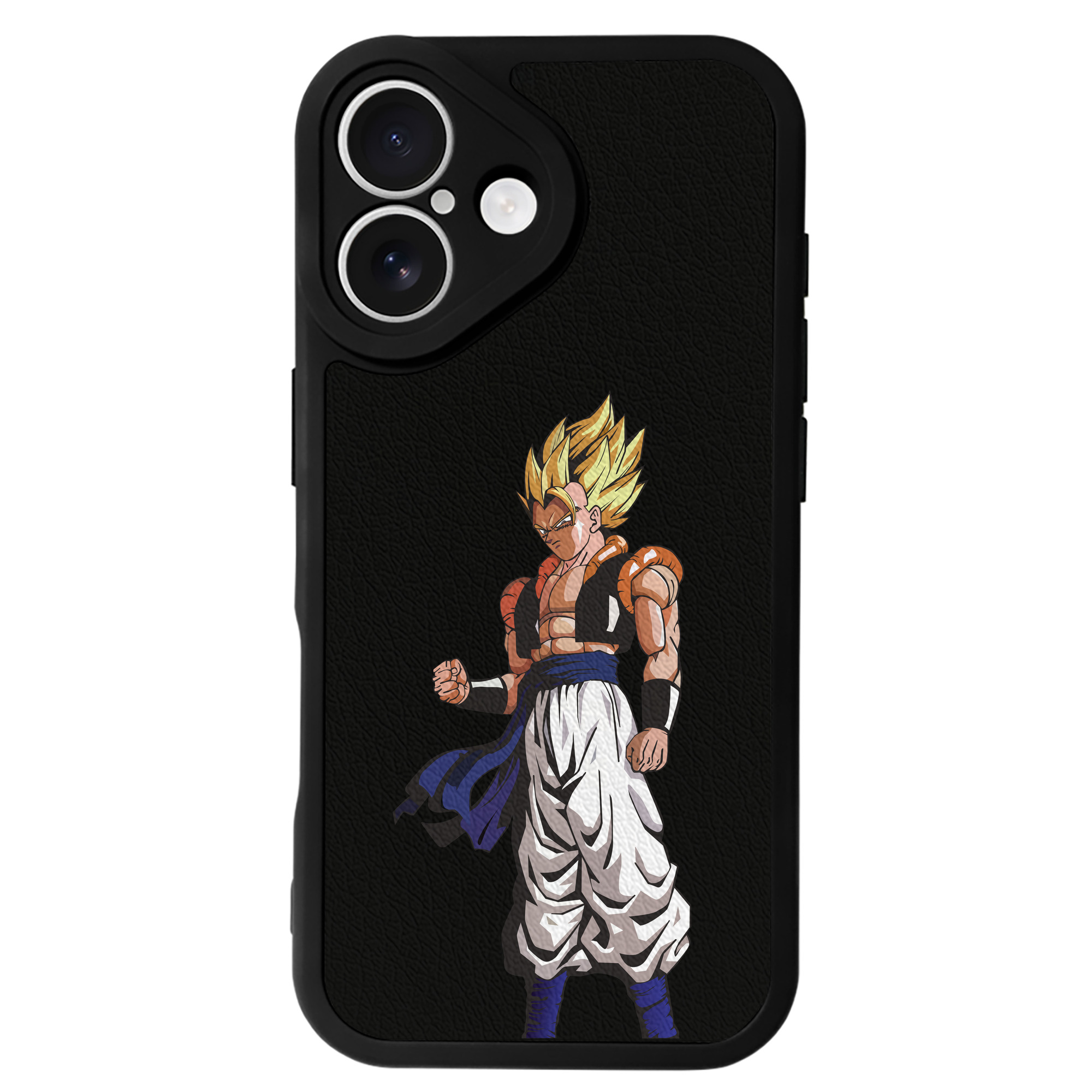 （画像用） ドラゴンボール DRAGON BALL 【iPhone 16シリーズ対応】シリコンスマホケース（レザー調） 材質：シリコン